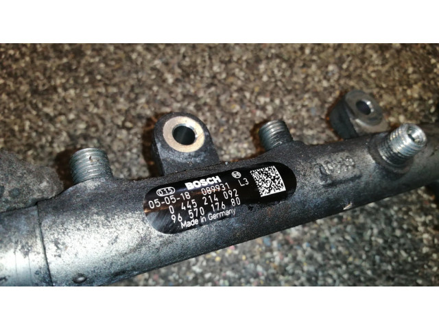 Vstřikovací lišta 0445214092, 9657017680   Peugeot Partner  pro naftový motor 2.0  