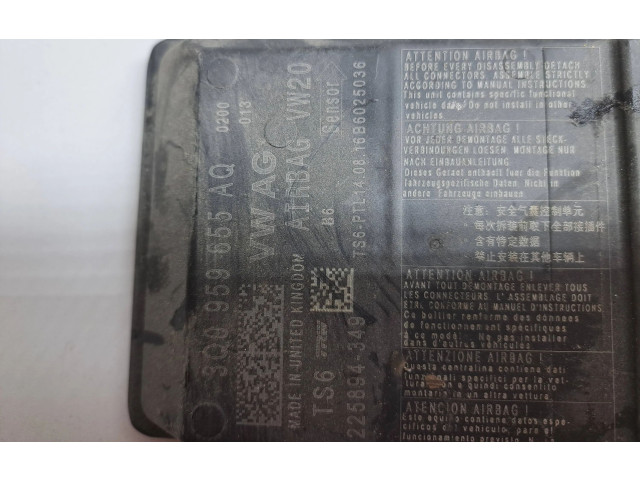 Блок подушек безопасности 3Q0959655AQ, 9609309891 Skoda Octavia Mk3 (5E)