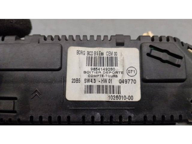 Дисплей    9654149280, 102601001   Citroen C4 I