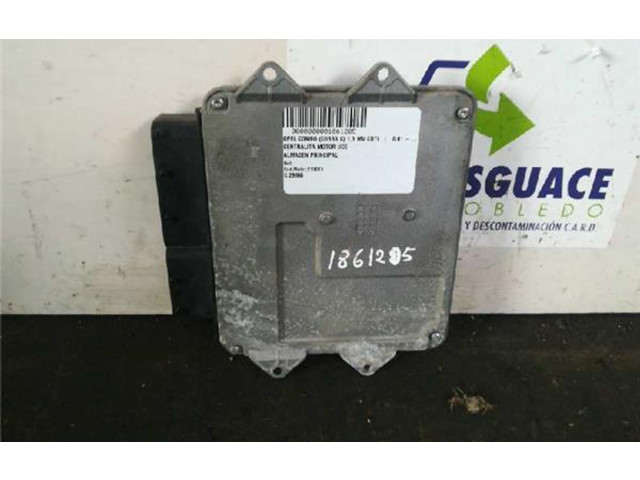 Блок управления двигателем Блок управления 55566390HN Opel Combo B