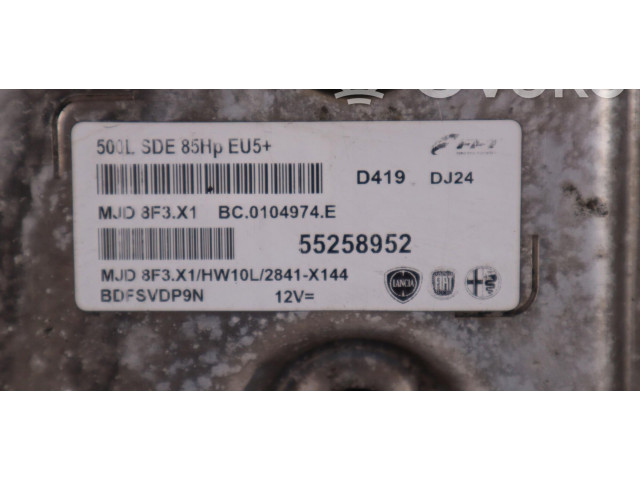 Блок управления двигателем Блок управления 55258952 Fiat 500L