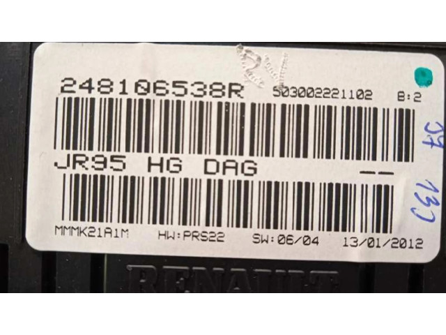 Přístrojová deska Renault Grand Modus 2012 248106538R