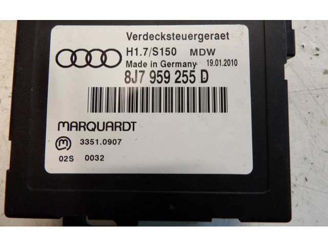 Подушка безопасности в сиденье 8J7959255D, H17S150   Audi TT TTS Mk2
