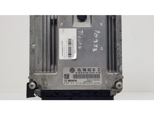 Řídící jednotka 03L906022SA, 03L906022RP Volkswagen Tiguan 2008