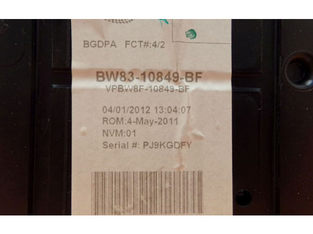 Панель приборов BW8310849BF, BW8310849BF   Jaguar XF       