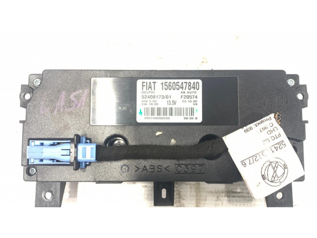 Блок управления климат-контролем 1560547840, F20574 Alfa Romeo 159