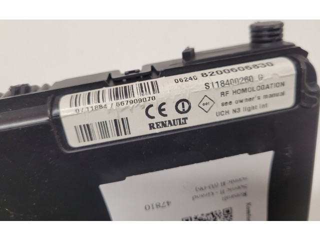 Блок комфорта 8200606830 Renault Scenic II - Grand scenic II