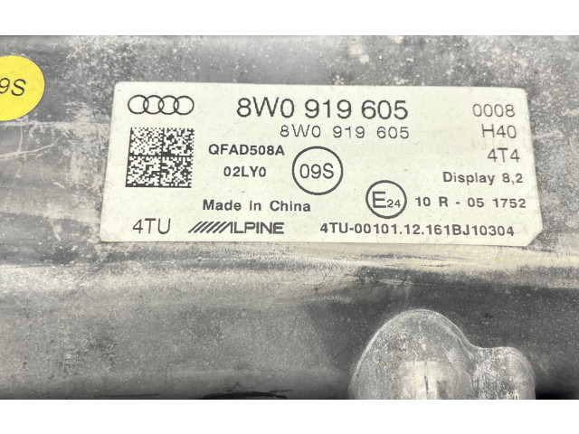 Дисплей    8W0919605, QFAD508A   Audi A4 Allroad B9