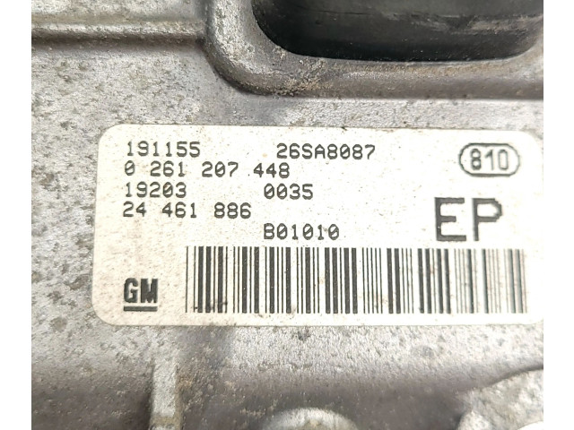 Комплект блоков управления 0261207448, 24461886 Opel Zafira A