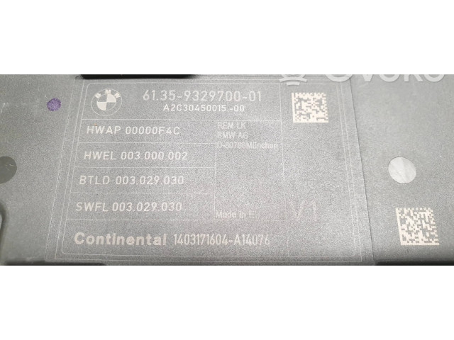 Блок управления 0003000002, 9329700 BMW 1 F20 F21