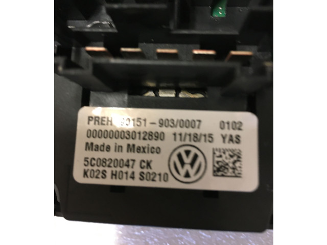 Блок управления климат-контролем 5C0820047, 901519030007   Volkswagen Golf VII