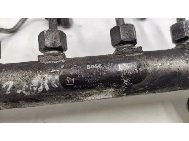 Топливная рампа 96440398, 011538L2   Chevrolet Captiva 2.0 