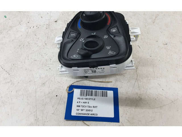 Блок управления климат-контролем B000737077, B000737077   Peugeot 108
