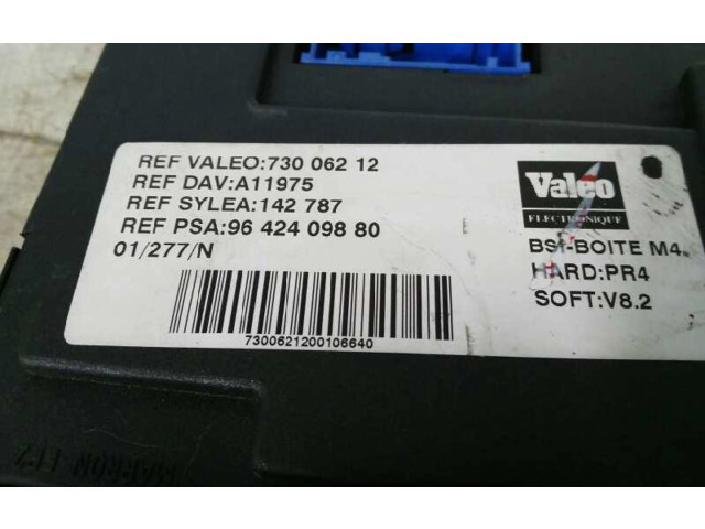 Pojistková skříňka 9642409880, 0090012 Citroen Berlingo 2001