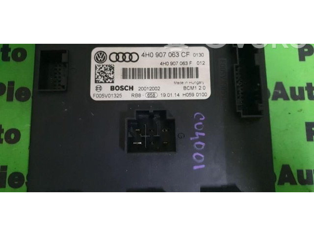 Блок комфорта 4H0907063CF, F005V01325. Audi A6 C7