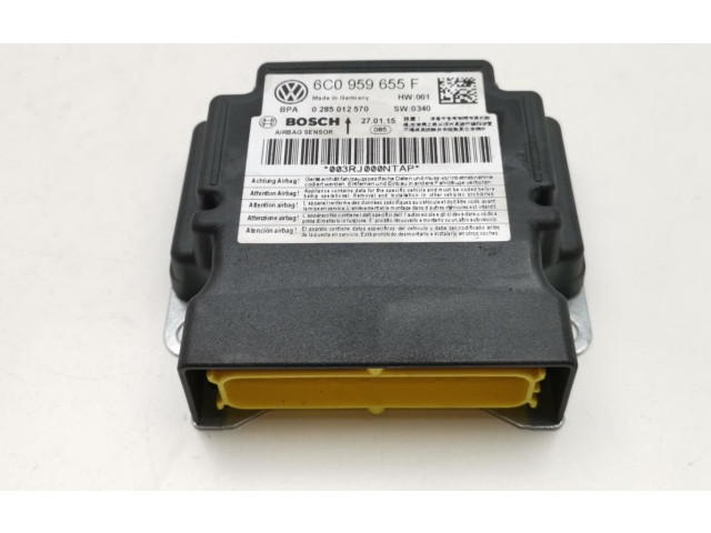 Блок подушек безопасности 6C0959655F   Skoda 