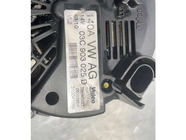 Генератор 03C903025D Volkswagen Golf VI