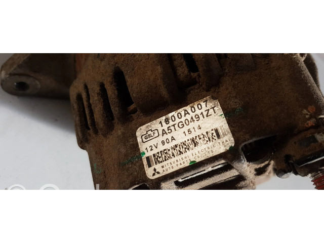 Генератор 1800A007, A5TG0491ZT Mitsubishi L200
