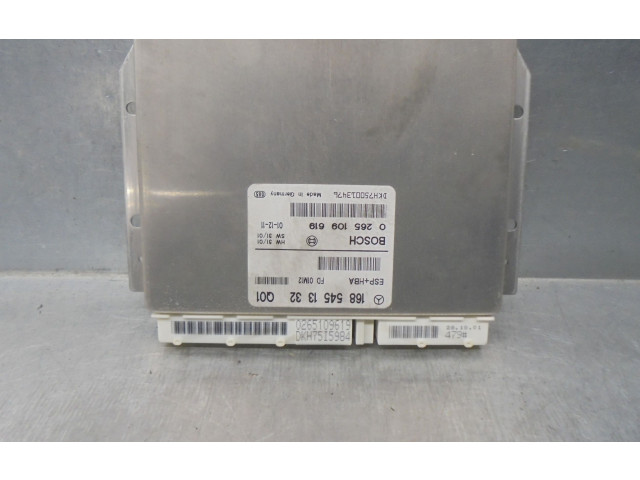 Блок управления АБС 1685451332, 0265109619 Mercedes-Benz A W168