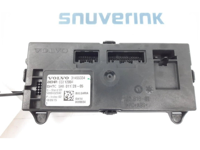 Блок управления кондиционера воздуха / климата/ печки (в салоне)     31455334, 31455334    Volvo XC90 