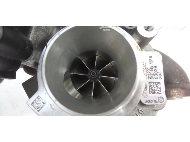 Турбина Нагнетатель Volkswagen Golf VII  04E145722B, 04E145722M   для двигателя DGXA DGX      