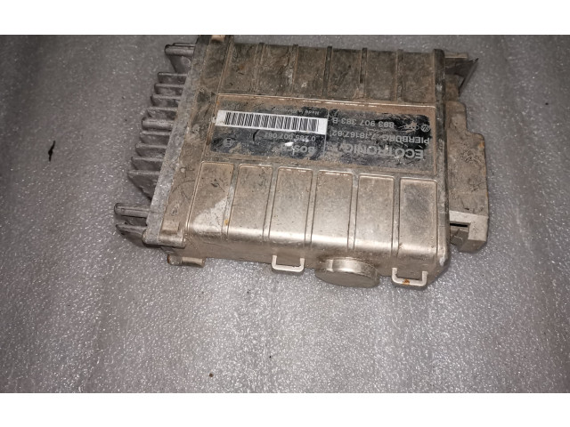 Блок управления двигателя 0285007061, 893907383B   Audi 80 90 B3