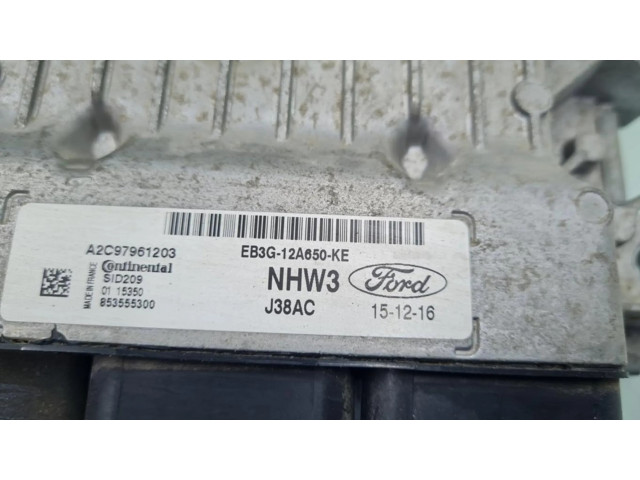 Блок управления двигателя EB3G12A650KE, CENTRALITAMOTORUCE Ford Ranger