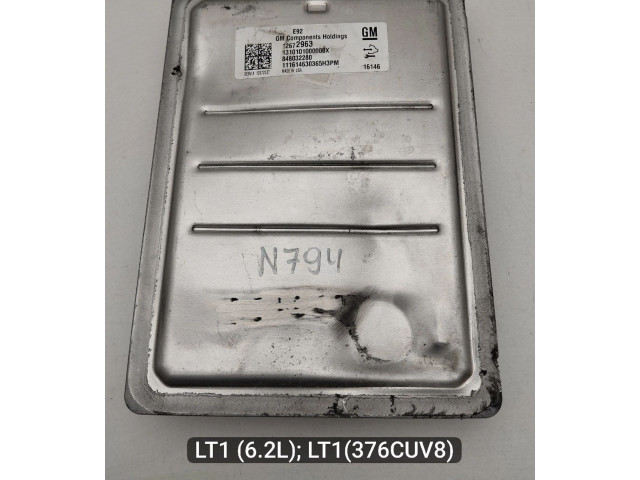 Řídící jednotka 12672963 Chevrolet Corvette 2016