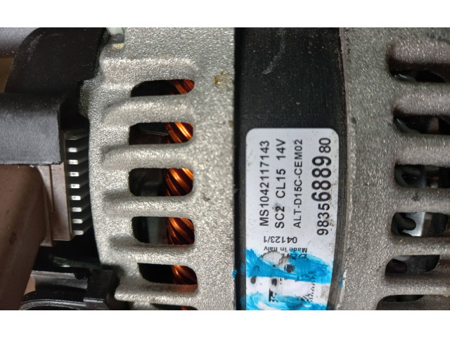 Генератор    9835688980, MS1042117143   Peugeot 2008 II