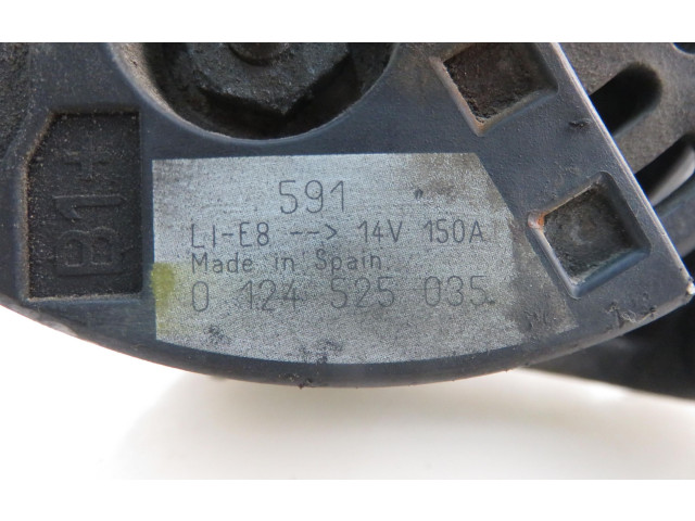 Генератор 0124525035, 9646321880   Citroen C4 I      
