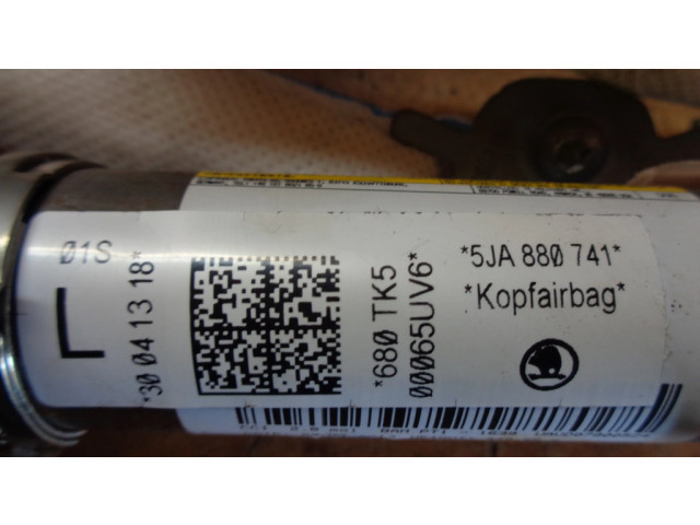 Боковая подушка безопасности 5JA880741 Skoda Rapid (NH)