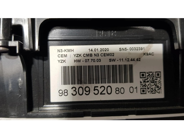 Панель приборов 983095208001 Citroen Berlingo