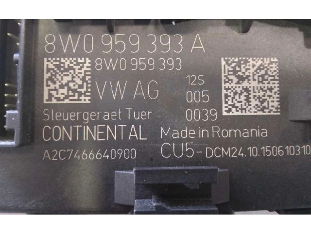 Блок комфорта 8W0959393A, A2C7466640900 Audi A4 Allroad