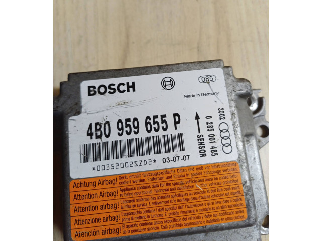 Блок подушек безопасности 4B0959655P Audi A6 S6 C5 4B