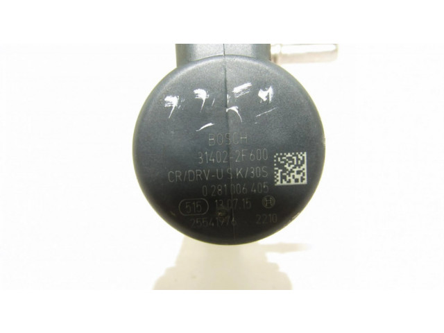 Vstřikovací lišta 0445214323 Hyundai i30 pro naftový motor 1.6 D4FB