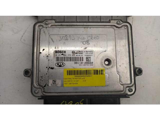 Блок управления двигателя 0281016876 KIA Ceed