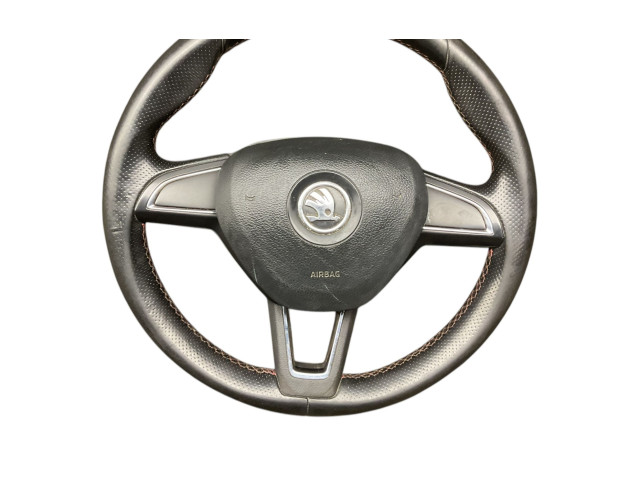 Руль Skoda Fabia Mk2 (5J)  2007 - 2014 года 5J0419091L, 5E0880201      