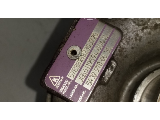 Турбина Nissan Qashqai 1.5 54431015088, ENAC46200 для двигателя K9K TYPE ENGINE