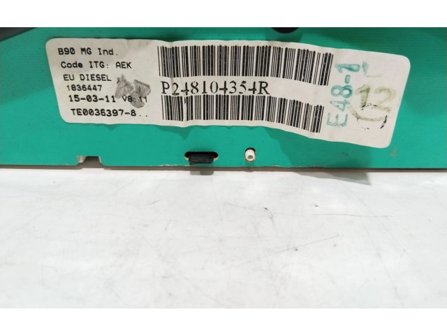 Панель приборов P248104354R, 21672040   Dacia Sandero       