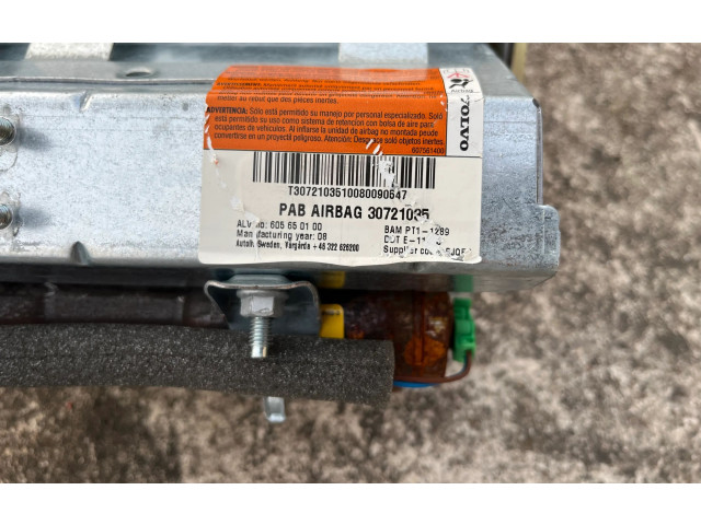 Подушка безопасности пассажира 30721035, P30721035   Volvo S80