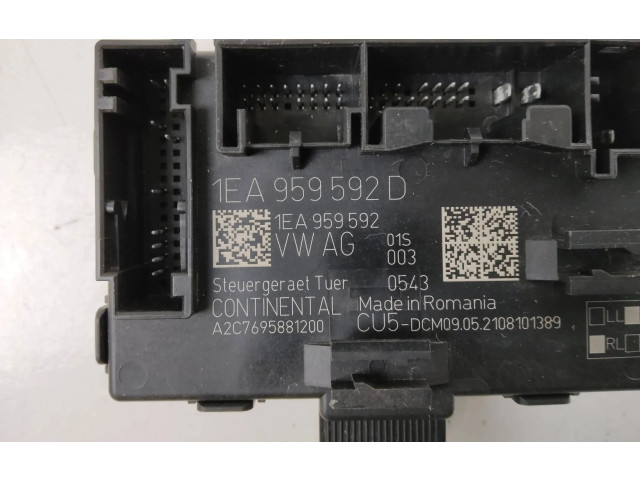 Блок управления дверью  1EA959592D, 1EA959592   Volkswagen ID.3 