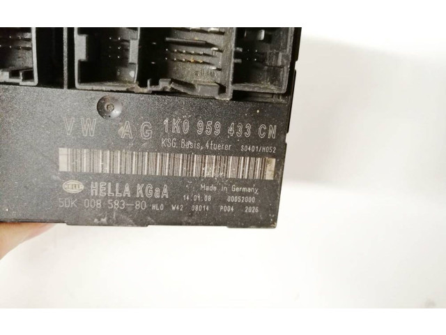 Блок комфорта 1k0959433cn Skoda Octavia Mk2 (1Z)