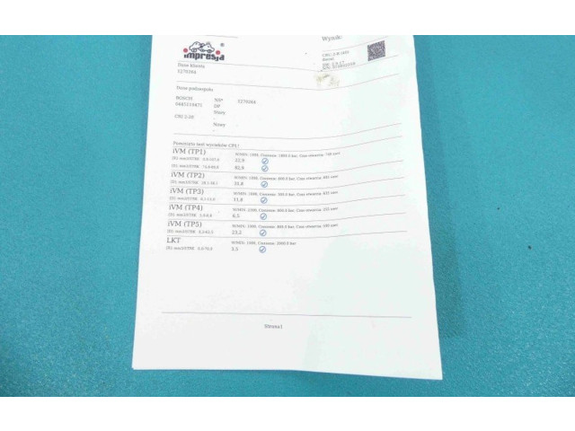 Vstřikovač 0445110471, IMPRK1270264 Seat Alhambra (Mk2)