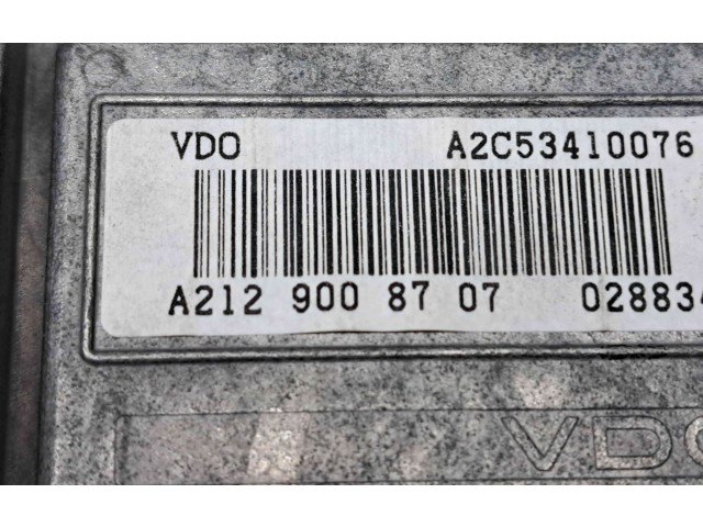 Дисплей A2129008707 Mercedes-Benz E C207 W207