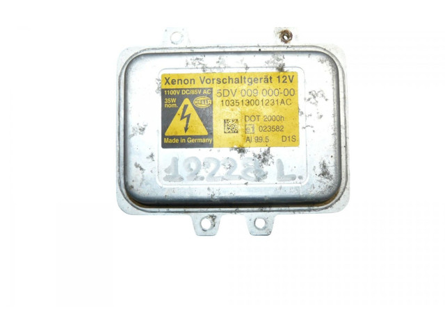 Блок управления Xenon 5DV00900000, 5DV009000-00 BMW 5 E60 E61 N52 B25 BE, N52 B25 B, N52 B25 A