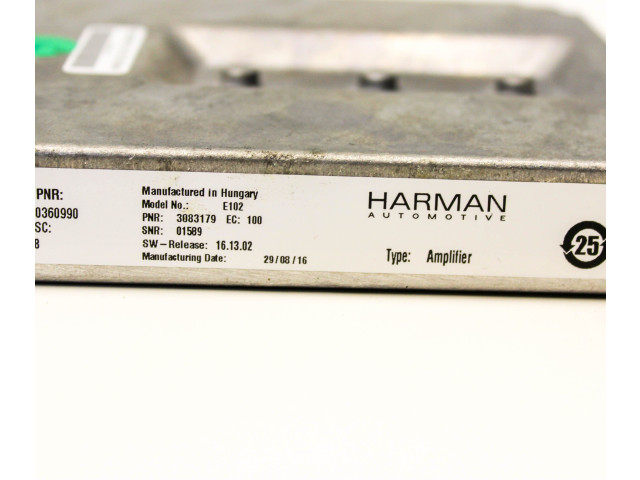 Звукоусилитель 06700360990 Maserati Ghibli