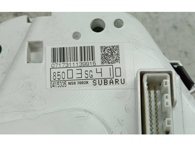 Панель приборов 85003SG41   Subaru Forester SJ       