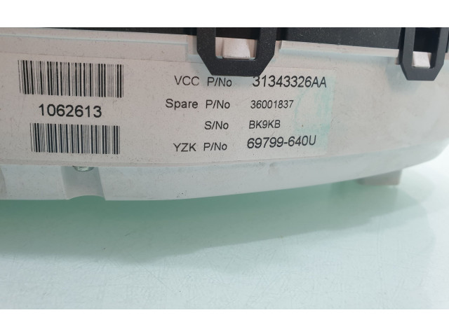 Панель приборов 31343326AA Volvo S80