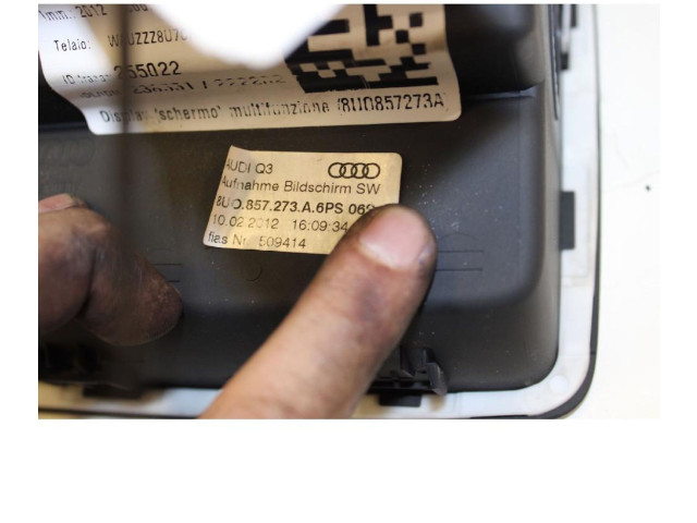 Дисплей    8U0857273A   Audi Q3 8U