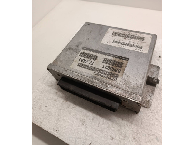 Блок управления двигателя 5383021, 5380076   Saab 9-5